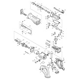 Makita BJR181 Cordless Reciprocating Saw Spare Parts