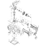 Makita BPJ140 14.4v Lxt Biscuit Jointer Spare Parts