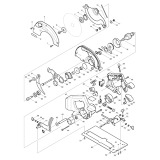 Makita BSR730 Cordless 190mm Circular Saw 240v Spare Parts