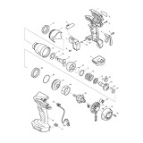 Makita BTW152 14.4v Lxt Impact Wrench Spare Parts