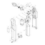 Makita DA301D 7.2v Cordless  3/8 Angle Drill Spare Parts DA301D