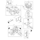 Makita DCS400 Garden Petrol Chainsaw Spare Parts