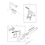 Makita DES380 Petrol Chainsaw Chain Spare Parts DES380