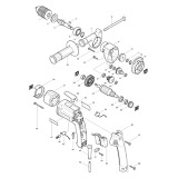 Makita DP4003 13mm Rotary Percussion Drill Spare Parts