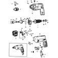 Black & Decker P2177 Type 1 Hammer Drill Spare Parts P2177