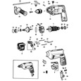 Black & Decker 127194 Type 1 Hammer Drill Spare Parts 127194
