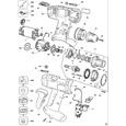 Elu 126851 Type 4 Cordless Drill Spare Parts 126851