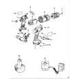 Black & Decker CD14C Type 2 Cordless Drill Spare Parts