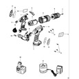 Black & Decker CD180 Type 1 Cordless Drill Spare Parts