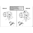 Black & Decker BDSL301 Type 1 Spotlight Spare Parts