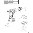 Black & Decker LDX116C Type 1 Drill Spare Parts