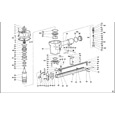 Bostitch 3447 Type REV A Pneumatic Stapler Spare Parts 3447