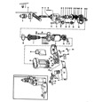 Black & Decker P2211 Type 1 Drill Spare Parts