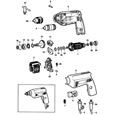 Black & Decker P1168 Type 1 Drill Spare Parts