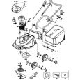Black & Decker GR410 Type 2 Rotary Mower Spare Parts GR410