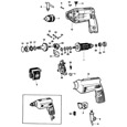Black & Decker P2167 Type 1 Drill Spare Parts