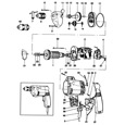 Black & Decker P1146 Type 1 Drill Spare Parts