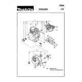 Makita EW200R 4 Stroke 2'' Water Pump Spare Parts