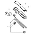 Festool 452908 D27 D36 Dust Extractor Floor Nozzle Spare Parts