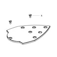 Festool 488036 Flat Sanding Pad Ssh - Stf - V93l / 6 Spare Parts