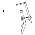 Festool 491594 Guide Rail & Mft Lever Clamp Fs-hz 160 Spare Parts