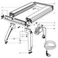 Festool 490267 Basis / Pallas Mounting Table System Spare Parts