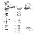 Festool 490233 Es 125 Eq Corded Ros Eccentric Sander Spare Parts 490233