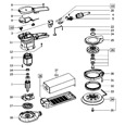 Festool 490907 Es 150/3 Eq-c Corded Ros Eccentric Sander 230v Spare Parts 490907