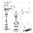 Festool 497025 Ets 150/5 E Corded Ros Eccentric Sander 230v Spare Parts