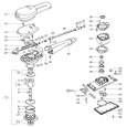 Festool 692050 Lrs 93 G Compressed Air Orbital Sander Spare Parts 692050