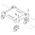 Festool 492388 Systainer Sys Roll Board Cart Spare Parts