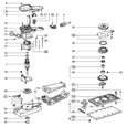 Festool 490037 Rs 200 Eq Orbital Third Sheet Sander Spare Parts