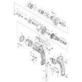 Makita FS2500 Drywall Tek Screwgun Spare Parts