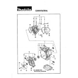 Makita G2800IS G2800is 2800w 4stroke 169cc Generator Spare Parts