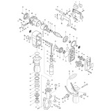 Makita HM1303B Demolition Hammer Spare Parts