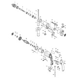 Makita HP2051F 13mm Percussion Drill 2 Speed Spare Parts HP2051F