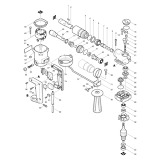 Makita HR1800 Rotary Chipping Hammer Spare Parts