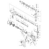 Makita HR2420 Rotary Hammer Drill Spare Parts