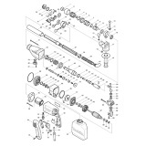 Makita HR2430 Rotary Hammer Spare Parts