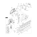 Makita HT140 Corded 110v 240v Hedge Trimmer Spare Parts HT140