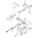 Makita LH1040F Corded 260mm Table/mitre Saw 110v & 240v Spare Parts