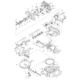 Makita LS800D Cordless 216mm Slide Compound Mitre Saw 240v Spare Parts LS800D