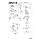 Makita SK66 Vertical Laser Hd Spare Parts