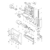 Makita T221D Cordless Staple Tack Gun Spare Parts