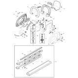 Makita UH5530 Corded Hedge Trimmer Spare Parts