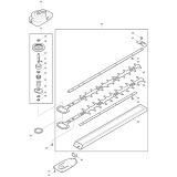 Makita UH7020 Corded 110v 240v Hedge Trimmer Spare Parts UH7020