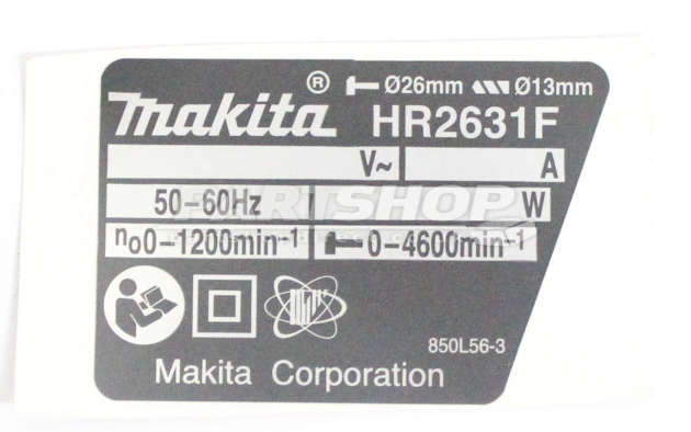 Makita HR2631F 110 & 240 Volt 26mm Sds+ Plus Rotary Hammer Drill Spare Parts