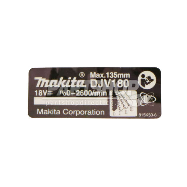 Makita DJV180Z Cordless Lxt Jigsaw Cutter Spare Parts