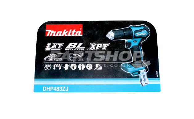Makita DHP483 18v Brushless Cordless Combi-drill Spare Parts