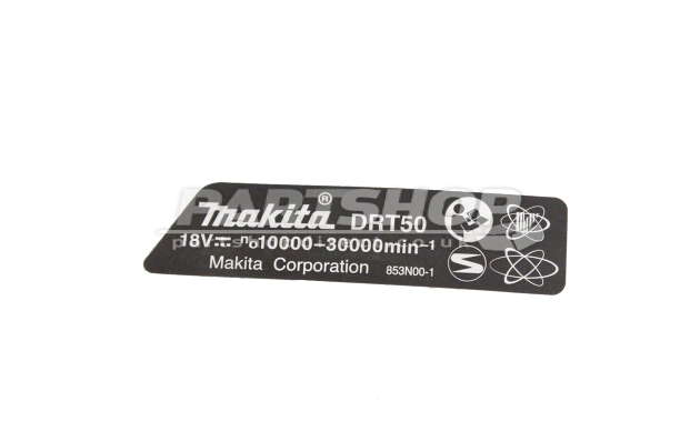 Makita DRT50 18v Cordless Router Spare Parts